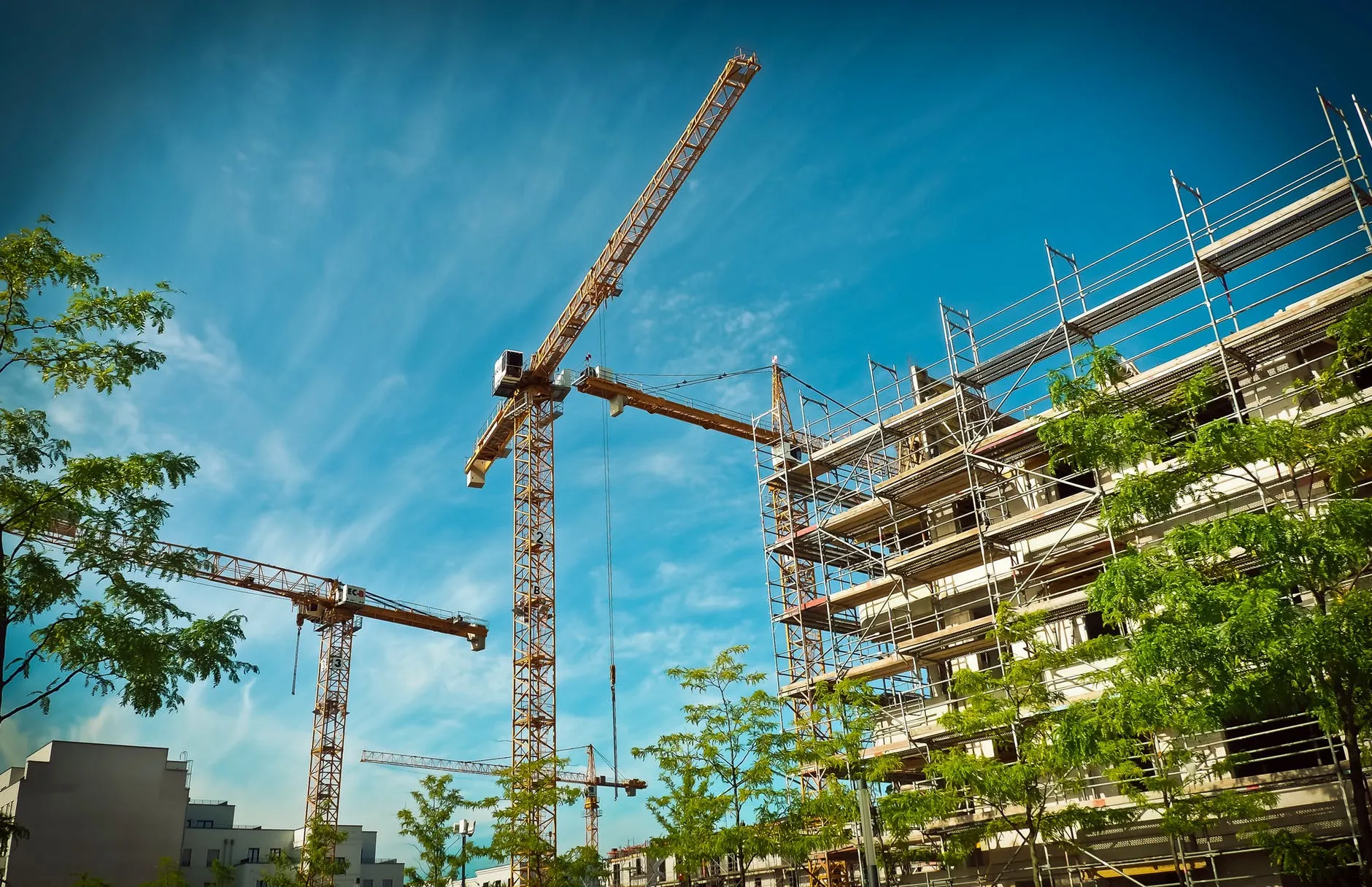 newly make high rise building